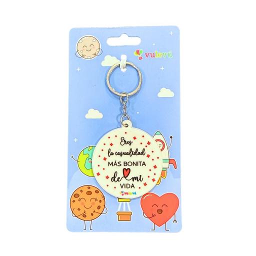 Llavero "Eres la casualidad..."