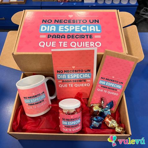 Kit "No necesito un día especial para decirte te quiero" - ENVÍO INCLUIDO