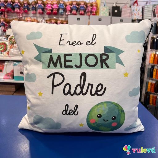 Cojin " Eres el mejor Padre del mundo"