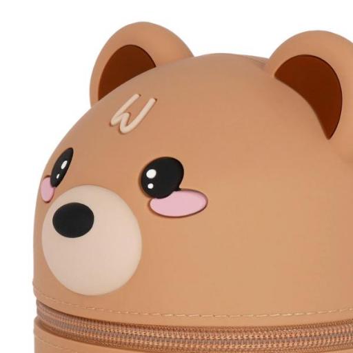 Estuche Super Kawaii de Silicona Teddy [1]