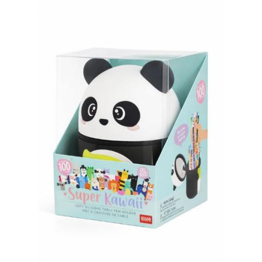 Estuche Super Kawaii de Silicona Panda de Legami [4]