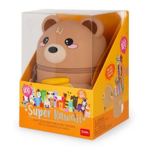 Estuche Super Kawaii de Silicona Teddy [4]