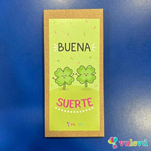Chocolate: "Buena Suerte"