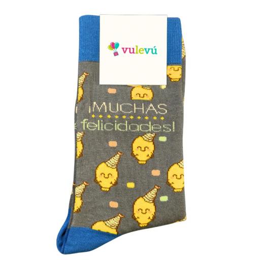 Calcetín "Muchas Felicidades"