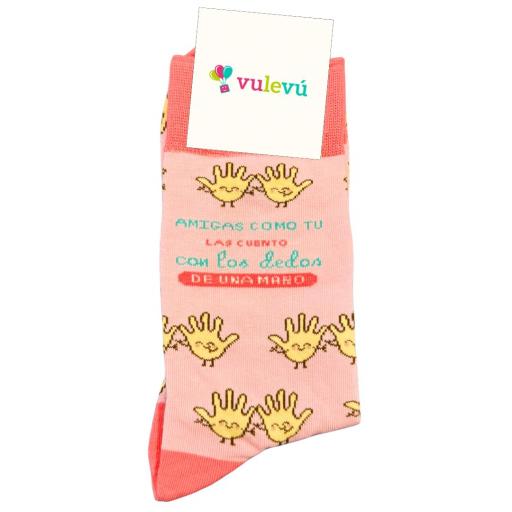 Calcetín "Amigas como tú..."