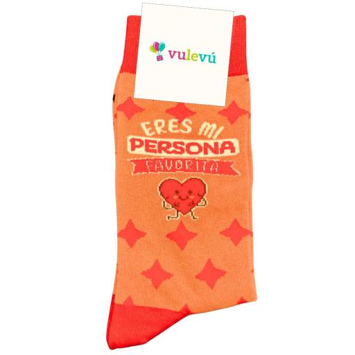 Calcetín " Eres mi persona favorita"