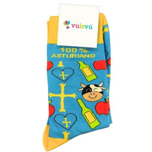 Calcetín "100% Asturiano"