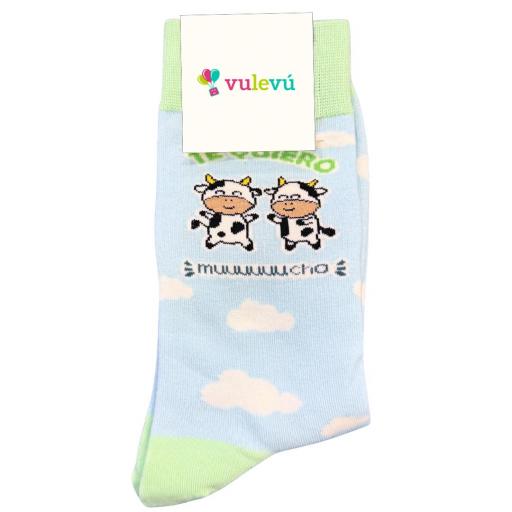 Calcetín "Te quiero Muuuuuucho"