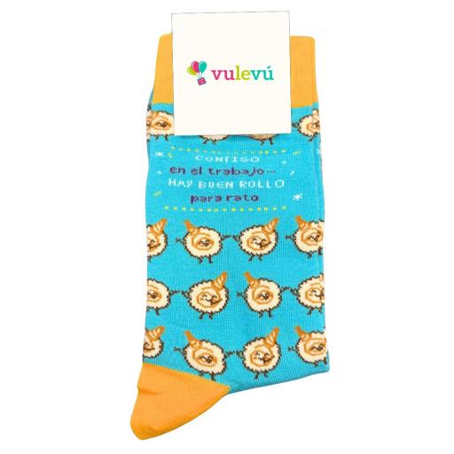 Calcetín "Contigo en el Trabajo..."