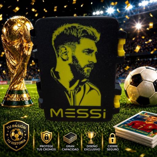 Caja para Cromos Mundial Messi