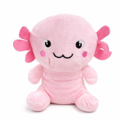Peluche Ajolote/Axolote Rosa