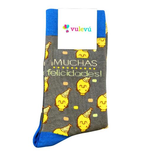 Calcetín "Muchas Felicidades"