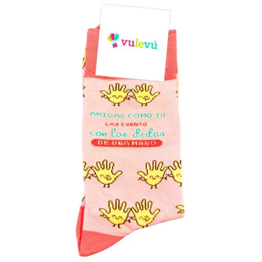 Calcetín "Amigas como tú..."