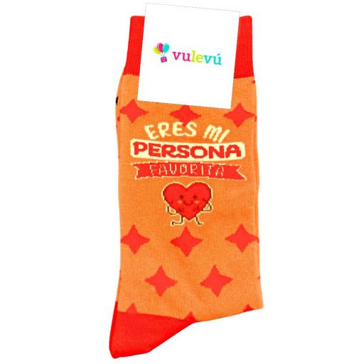 Calcetín " Eres mi persona favorita"
