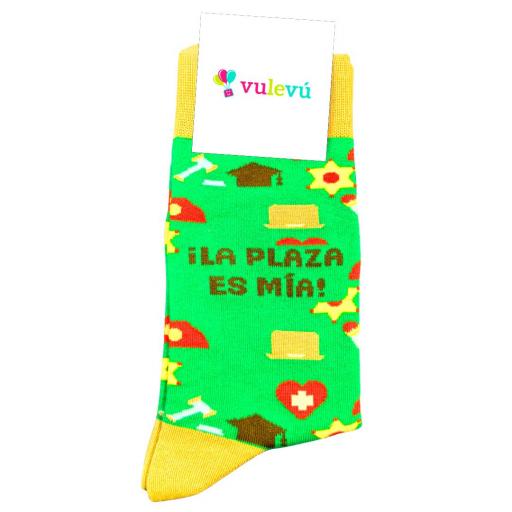 Calcetín "La Plaza es Mía"