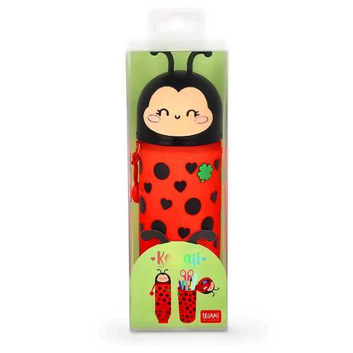 Estuche 2 en 1 de Silicona Ladybug (Mariquita) de Legami [3]