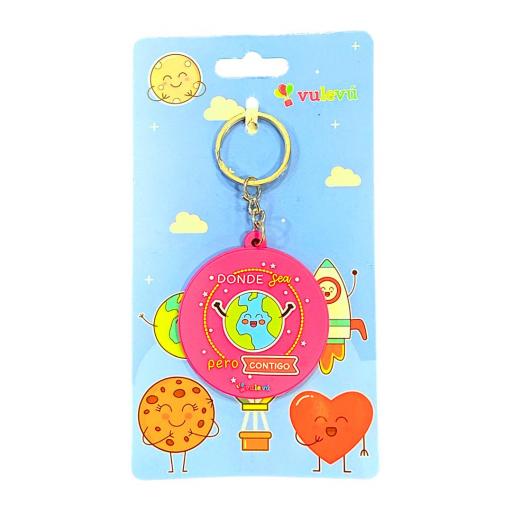 Llavero "Donde sea pero contigo"