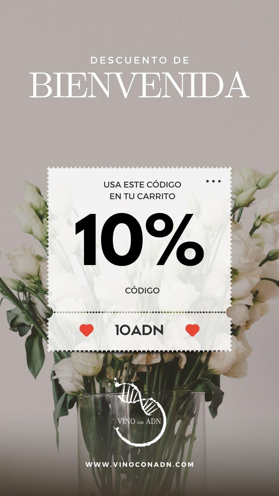 10% De descuento de bienvenida