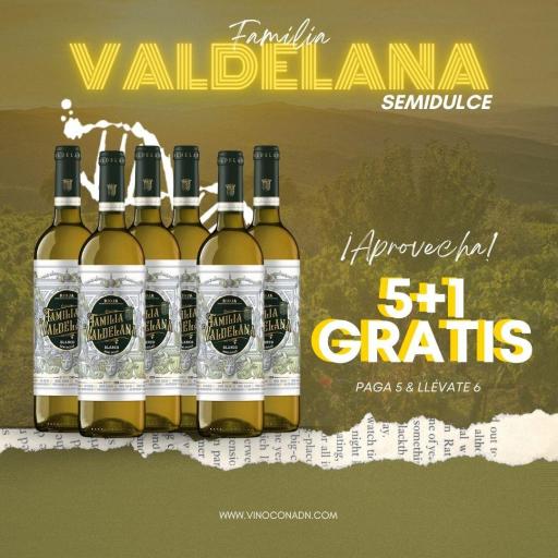 6 Botellas Valdelana Semidulce