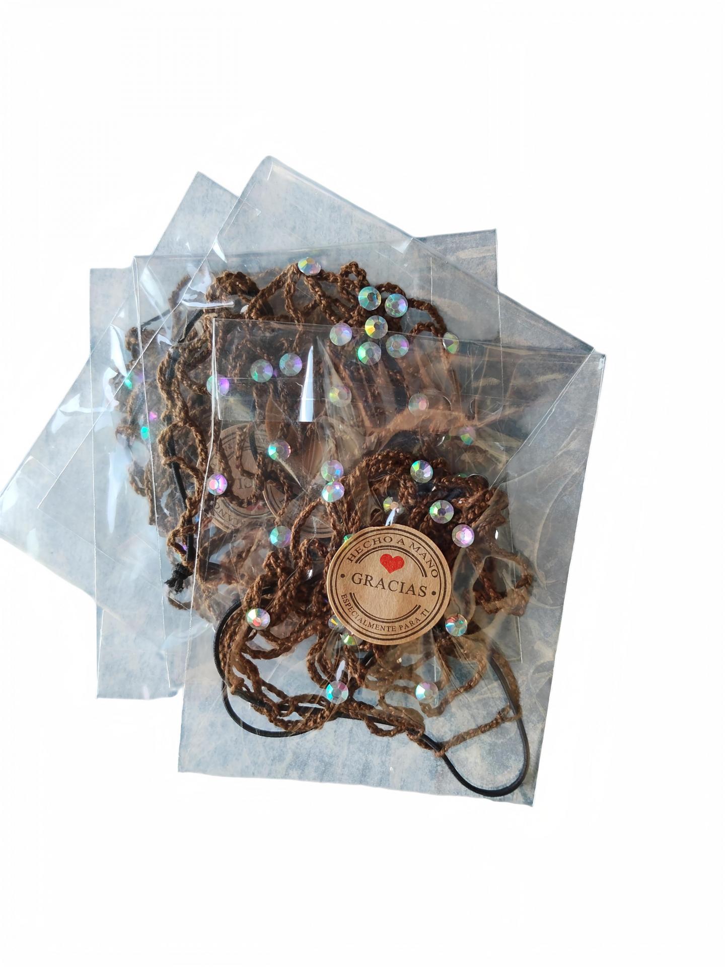 Redecillas con cristales