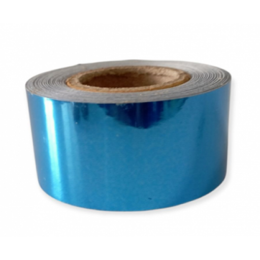 Cinta adhesiva Azul Metalizado,  25mm [0]