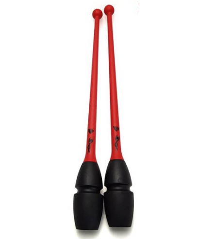 Mazas Caucho Venturelli, Red-Black 45 cm
