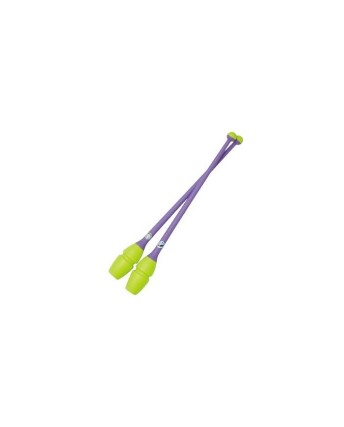 Mazas Chacott 41cm enlazables, Yellow- Purple (377)