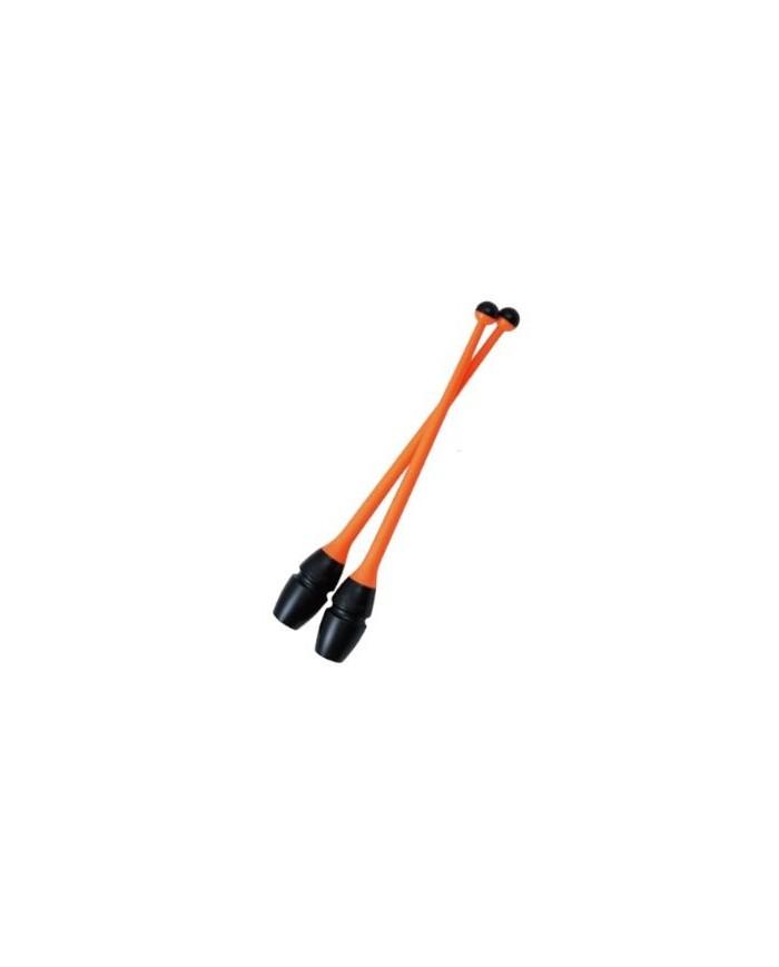 Mazas Chacott 41cm enlazables, Black- Orange (183)