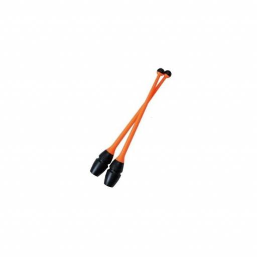 Mazas Chacott 41cm enlazables, Black- Orange (183)