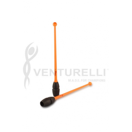 Mazas Caucho Venturelli, Orange-Black 45 cm 