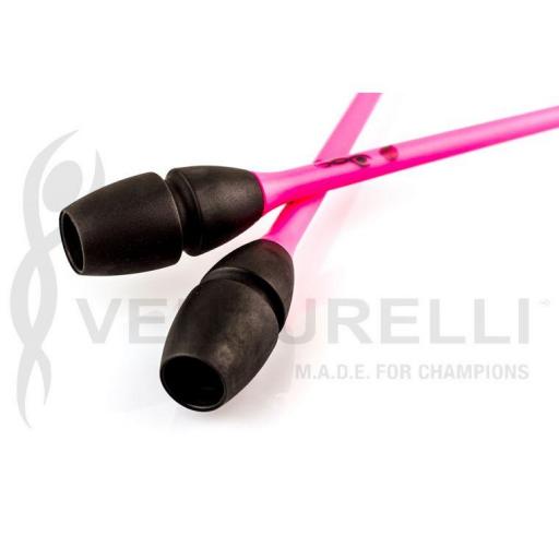 Mazas Caucho Venturelli, Pink-Black 45 cm  [1]