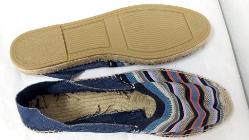 Alpargata rayas azul [2]