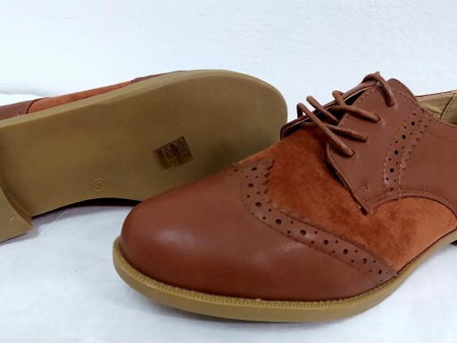 Blucher picado camel [3]