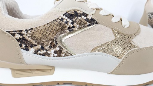 Deportiva serpiente beige [3]