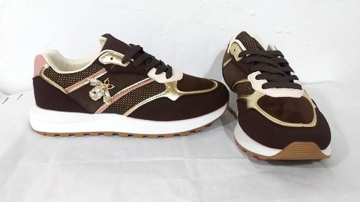 Deportiva mariposa marrón chocolate [3]