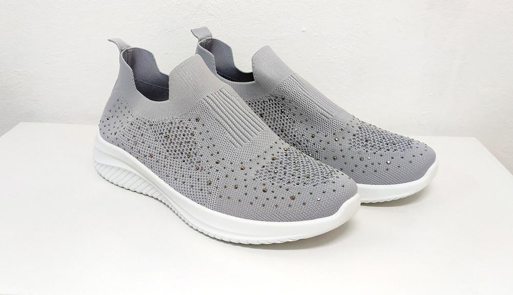 Deportivo textil brilli gris