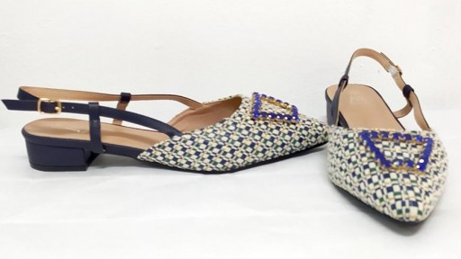 Destalonado trenzado azul [1]