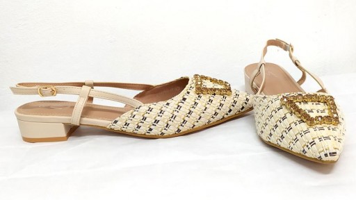 Destalonado trenzado beige [1]