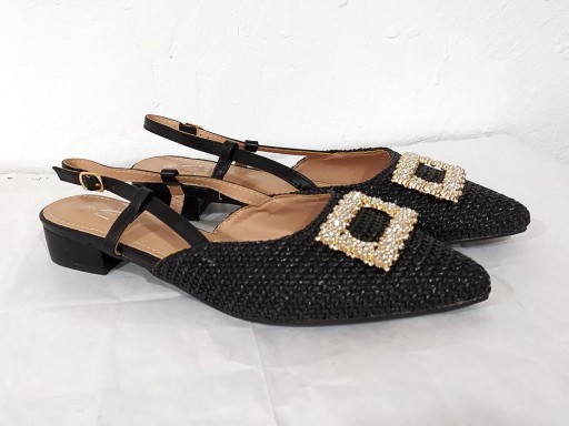 Destalonado rafia negro