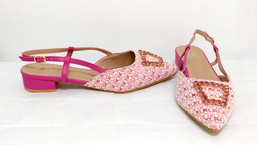 Destalonado trenzado fucsia [3]