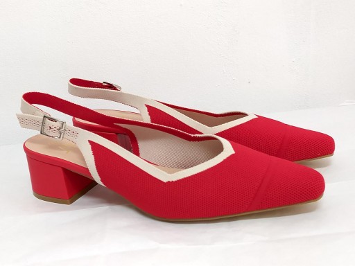 Destalonado rojo textil