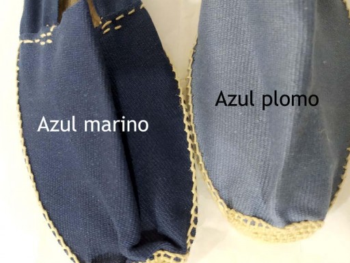 Alpargata azul plomo [1]