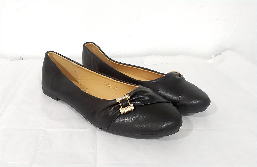 Manoletina broche negra