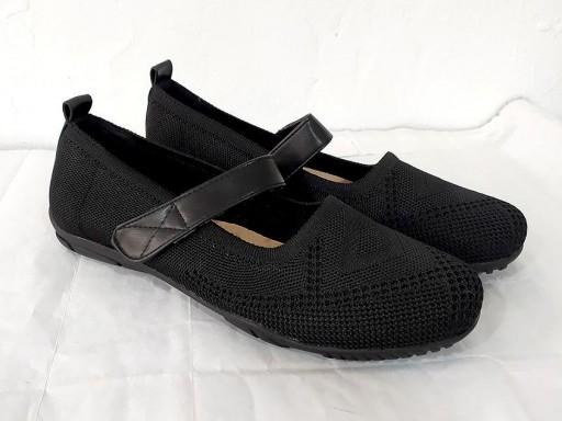 Merceditas textil negro [0]
