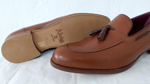 Mocasín borlas cuero [2]