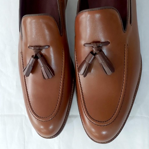 Mocasín borlas cuero [3]
