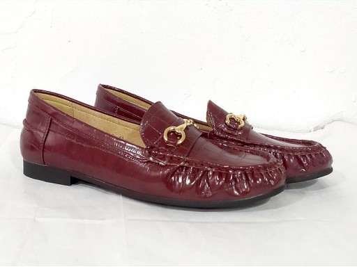 Mocasín coco burdeos [0]