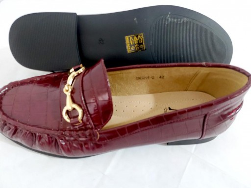 Mocasín coco burdeos [2]