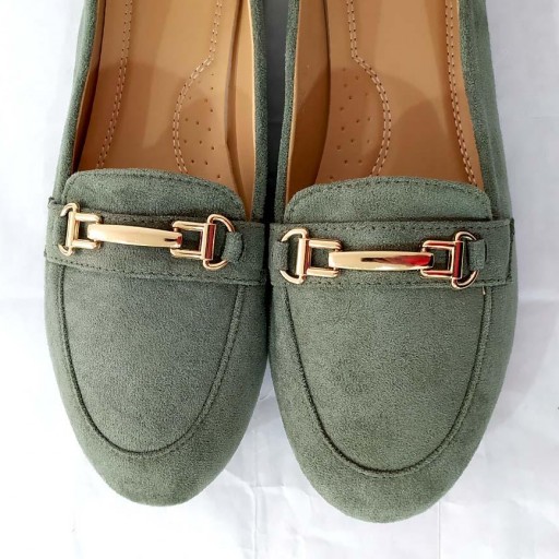 Mocasín verde militar [3]