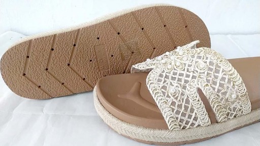 Mule crochet beige [3]